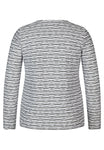 RABE grey and white wave twinset