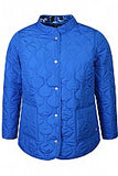 ZHENZI blue pattern reversible jacket