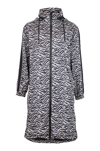 NORMANN pattern rain jacket