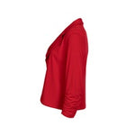 TIA red short dress jacket