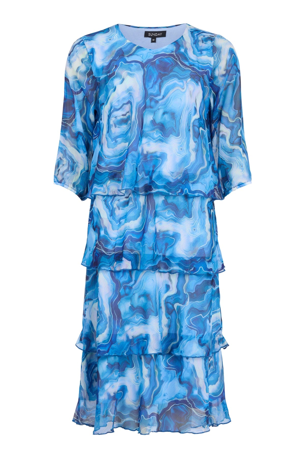 princess polly baby blue dress Sunday best blue dress main image 0