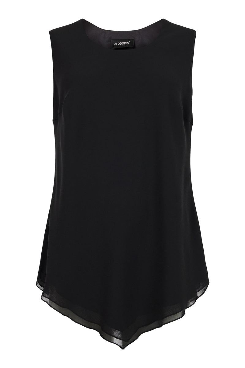 GODSKE black chiffon cami – The Forgotten Lady