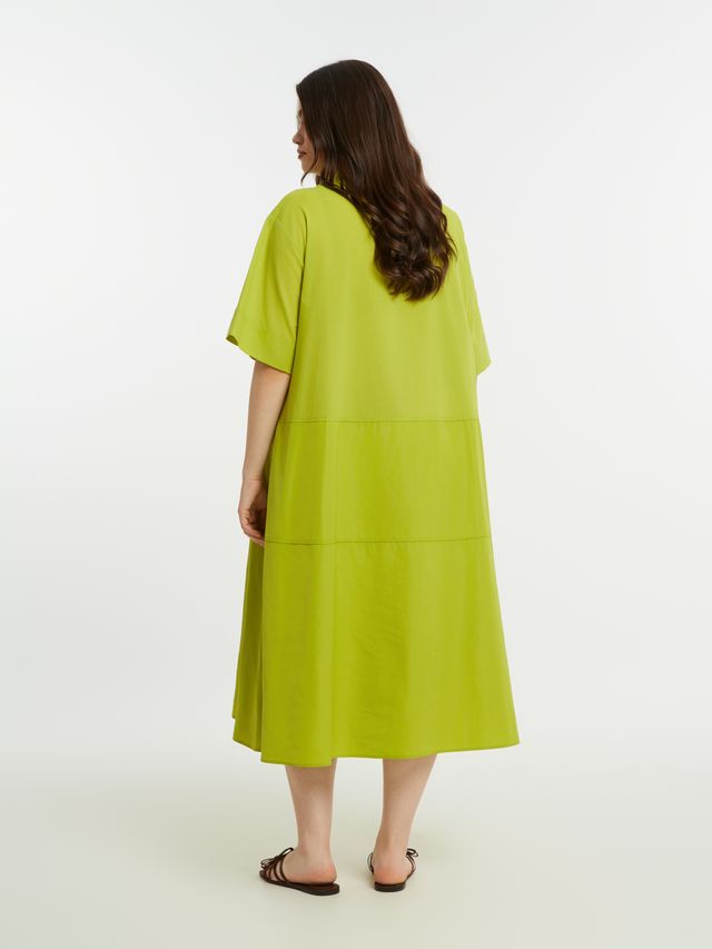 MAT Citrus Green Aline Dress The Forgotten Lady MAT Citrus Green Aline Dress The Forgotten Lady