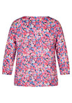 RABE pink floral pattern blouse