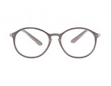 MINNA transparent soft grey reading glasses