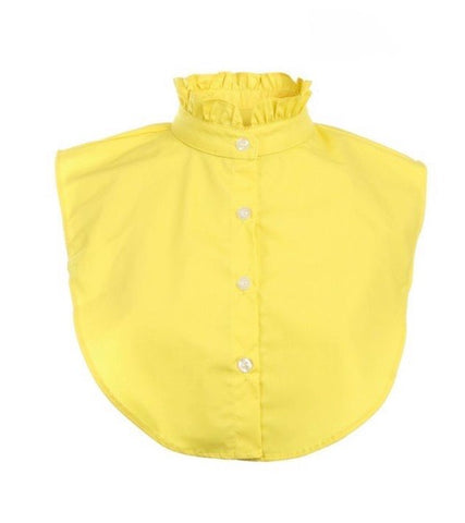 Yellow frill collar