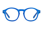 KALLEtransparent blue reading glasses